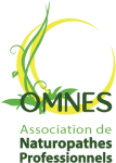 Logo de l'OMNES, association de naturopathes professionnels